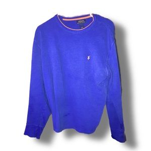 Blue Polo long sleeve shirt